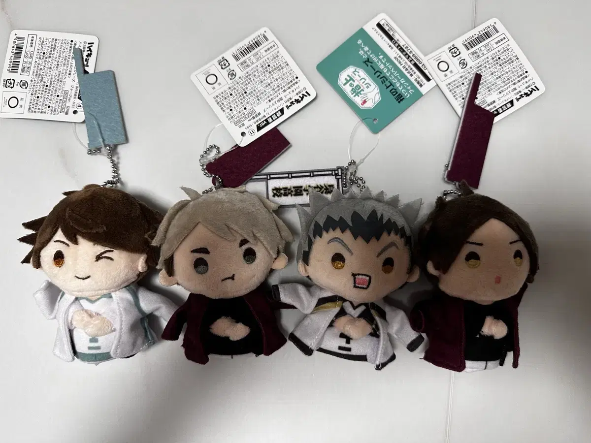 [unsealed] haikyuu Finger Nuigurumi Oikawa,Osamu,Bokuto,Suna