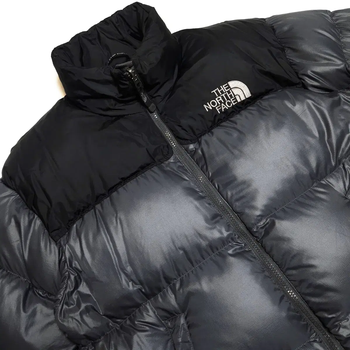 The North Face 700 Nupsi Goose Down Puffer Jacket Metal Gray