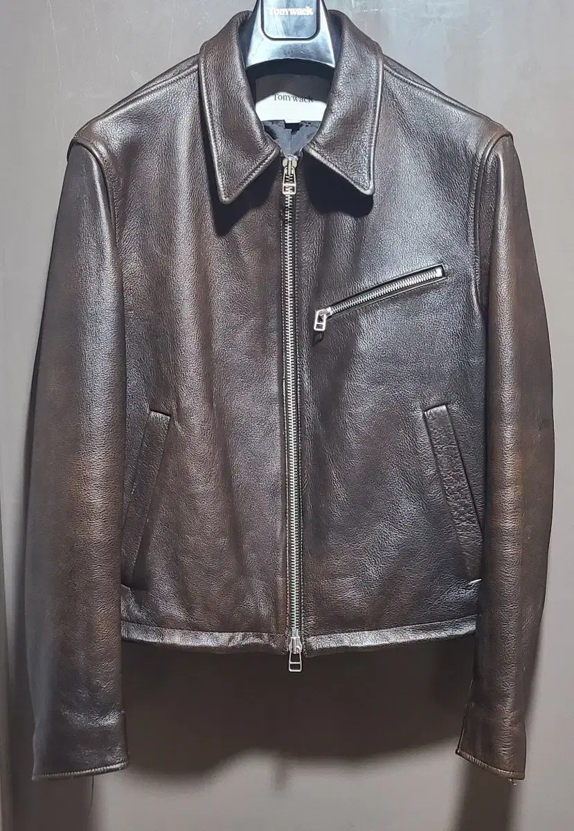 [L] Tony Weck 24fw Leather Jacket