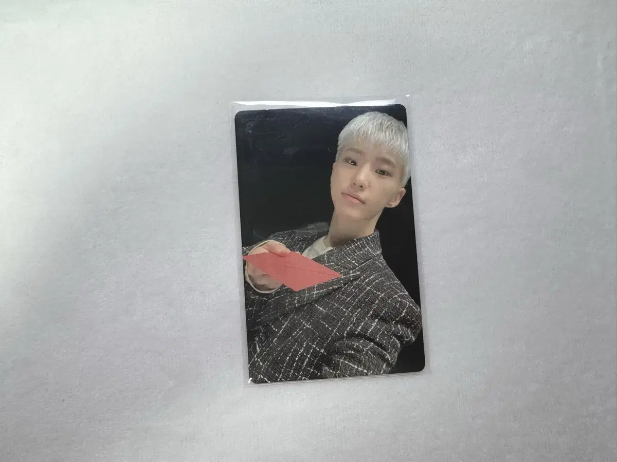 Seventeen Feathersun hoshi carat vahn photocard