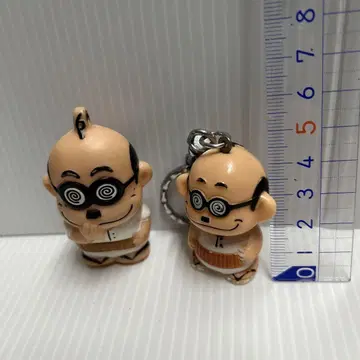 당시 물건/카토짱/카토챠/쇼와 레트로/키링/드리프터즈/소프트 비닐