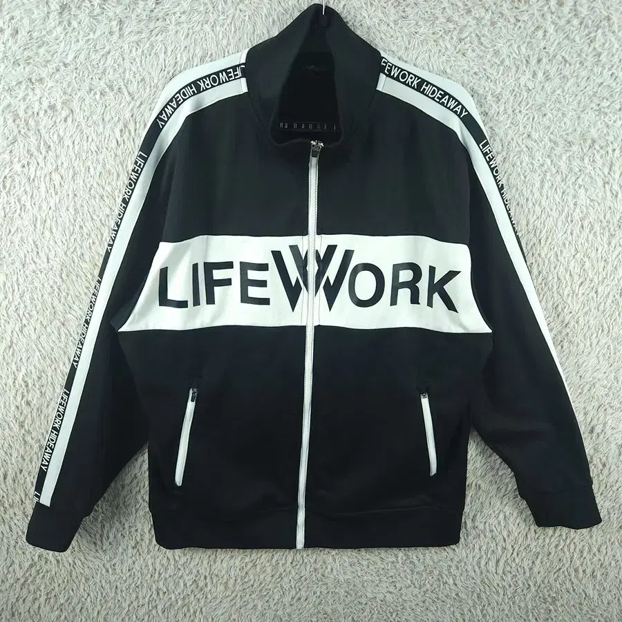 [MenL]Lifework Black Track Jacket[Y4A-096]/VintageFren