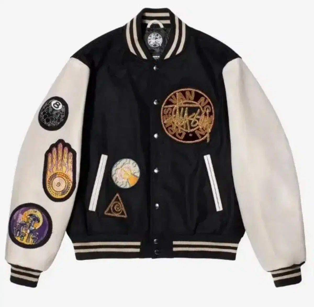 Dries Van Noten Stussy Varsity Jacket M