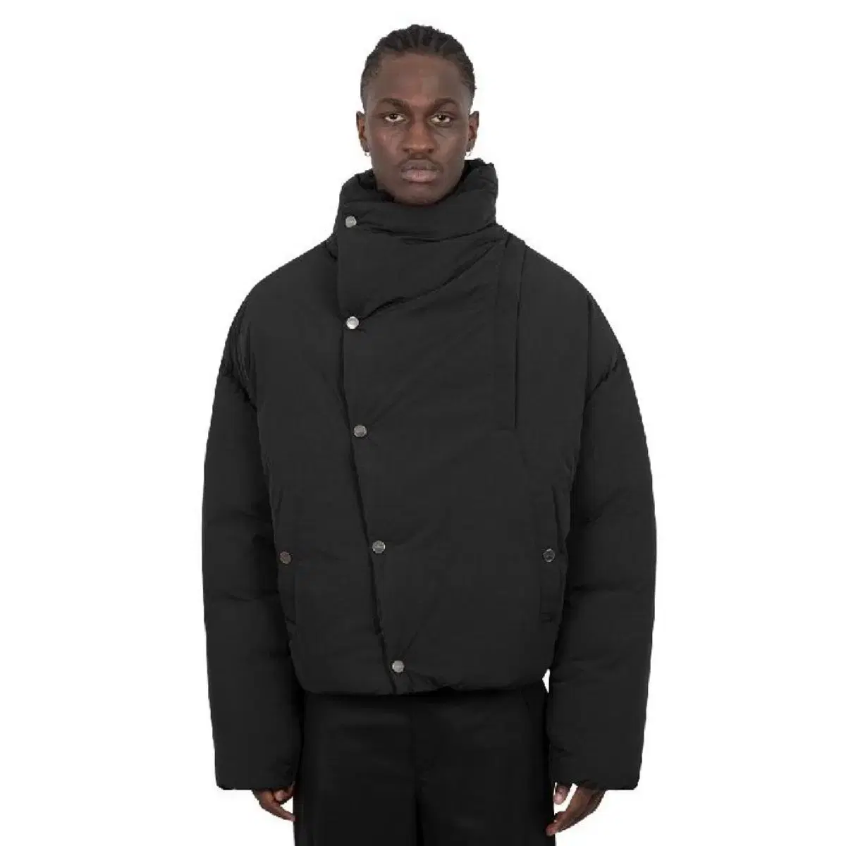 Jacquemus Ladoudoun Cocoon Padded Black 48