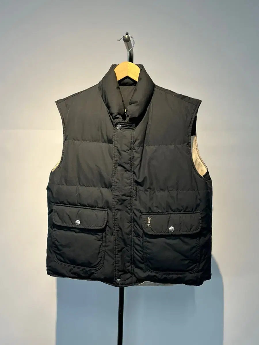 YsI, Yves Saint Laurent Reversible Vest Padded Goose Down 105