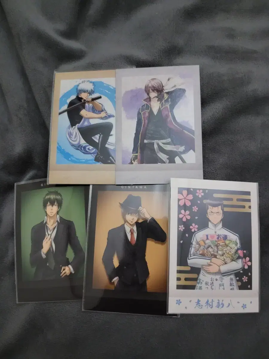 Gintama Pasha bulk wts (Gintoki,Sogo,Hijikata,Takasugi,Shinpachi)