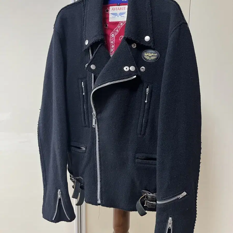 Lewis leather X junya watanabe 더블 라이더 자켓