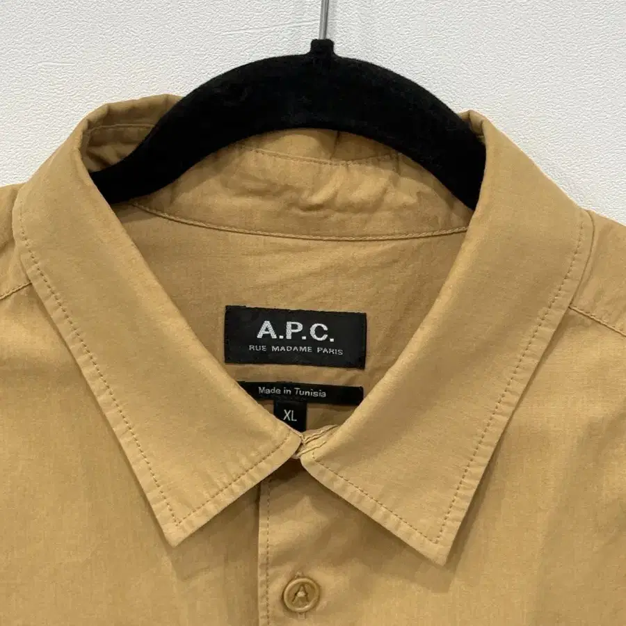 아페쎄 A.P.C 코튼 반팔 셔츠