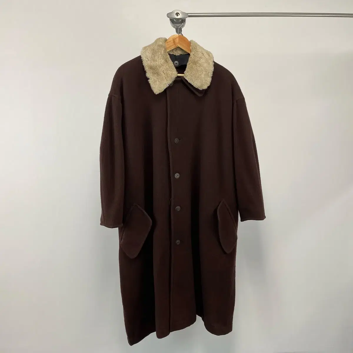 Vintage WORKERS FOR FREEDOM Oversized Wool Coat