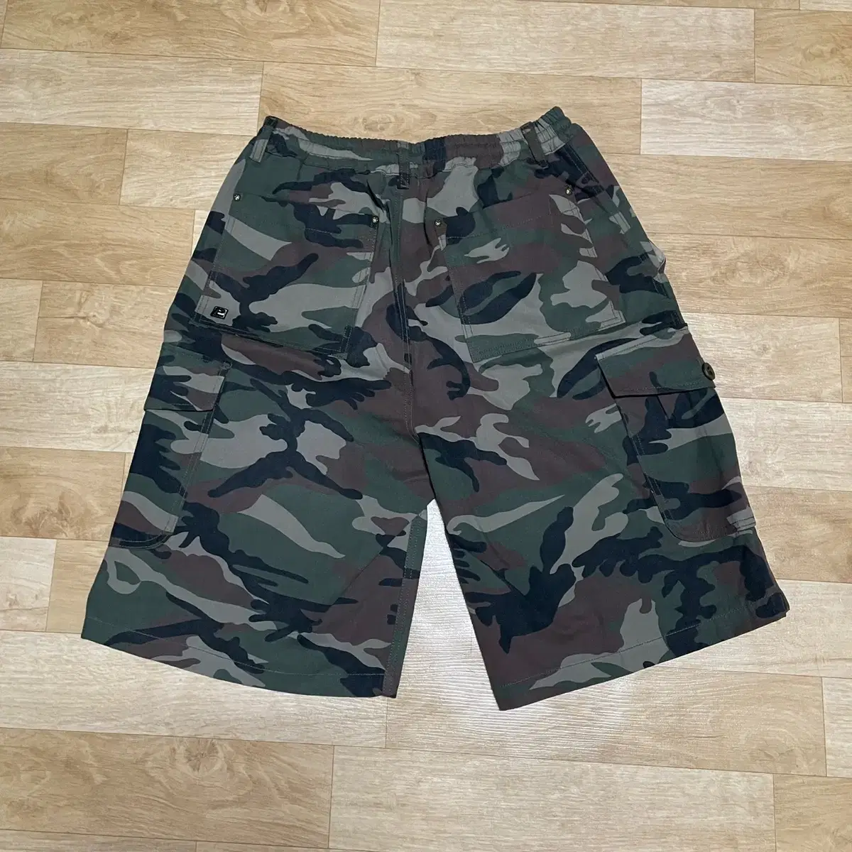 I.R.T. Camo Bermuda Shorts