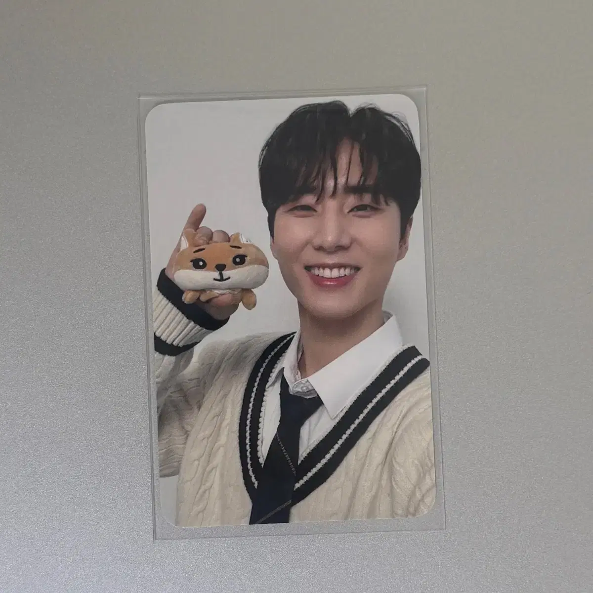 Day 6 Young Kei Weltussho Cherry Blossom Cone acrylic Lucky Charms Photocard