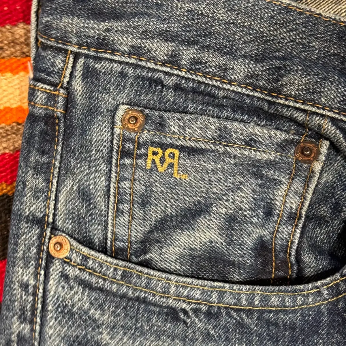 rrl 더블알엘 데님 팬츠 (32)