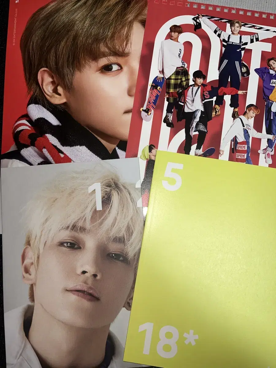 NCT 127 taeyong 2018 2019 season's greetings Set photocard WTS