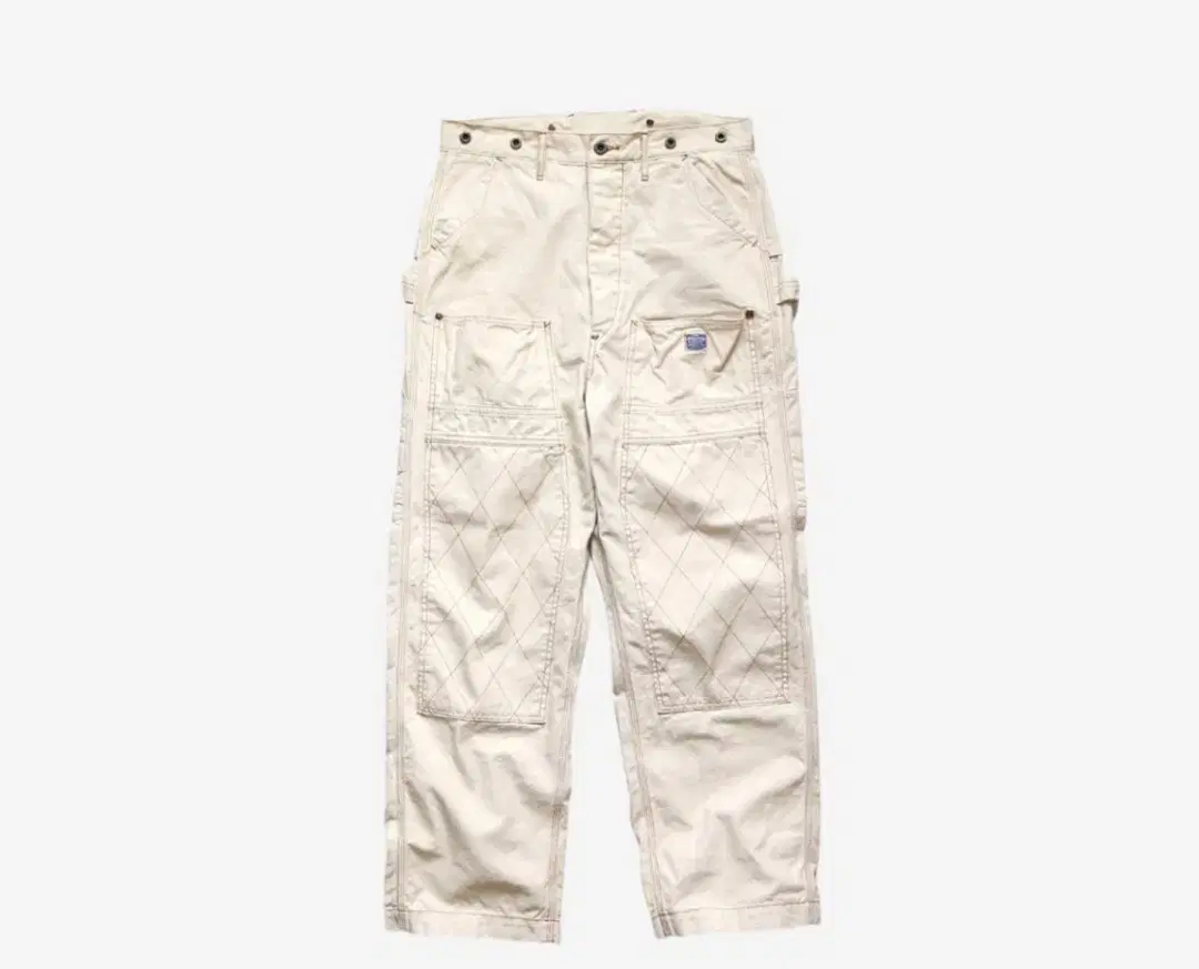 New) Capital Converse Lumberjack Pants White Size 5