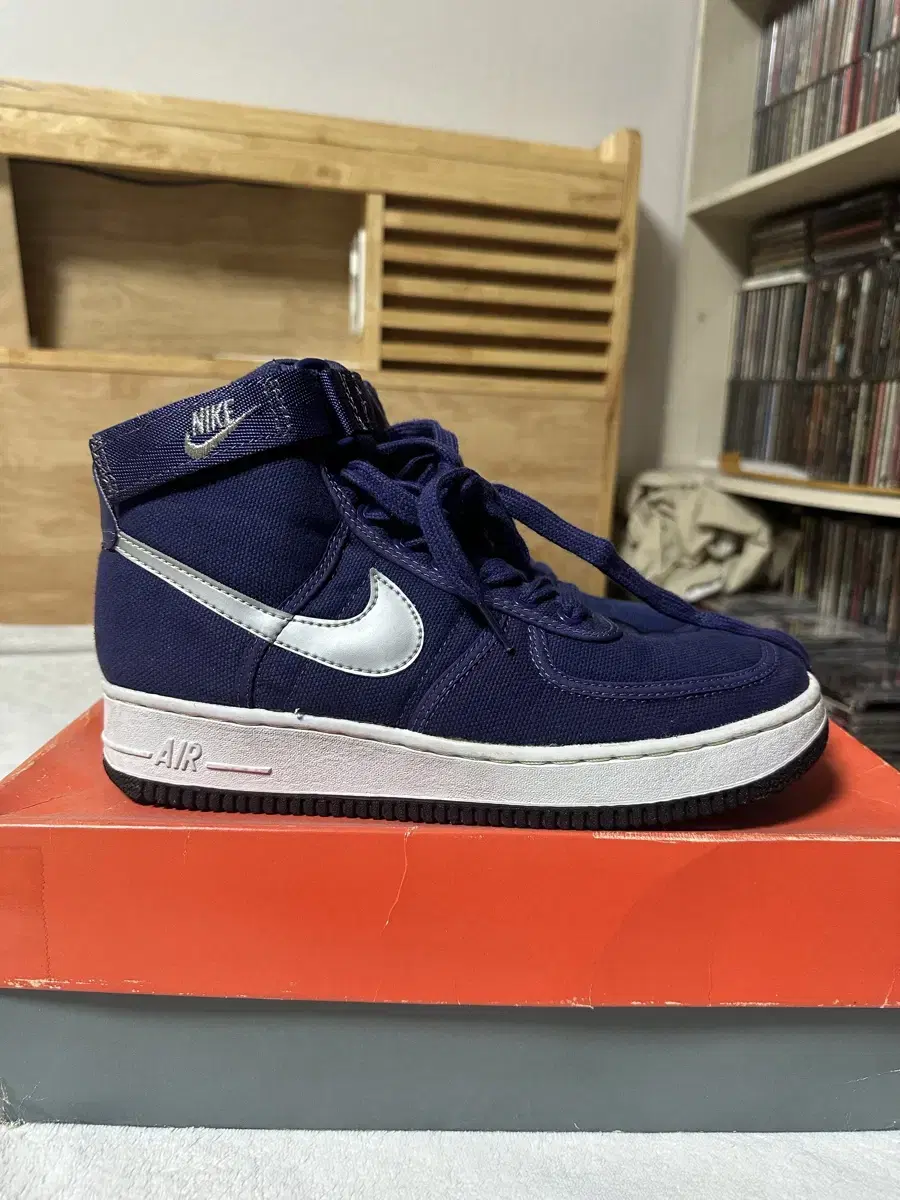 AIR FORCE 1 HIGH CVS SC NIGHT BLUE/ META