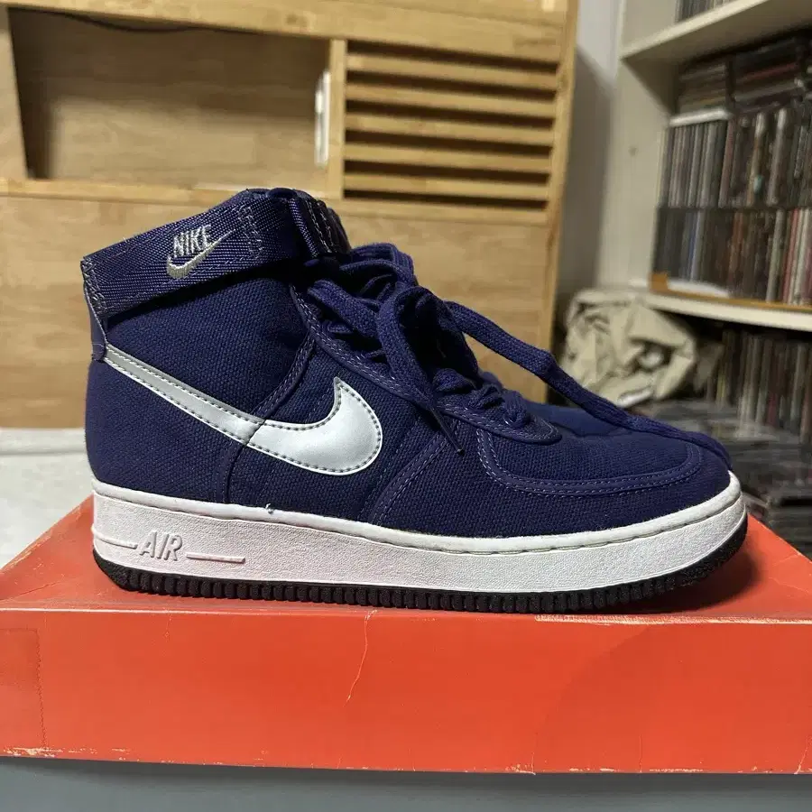 AIR FORCE 1 HIGH CVS SC NIGHT BLUE/ META