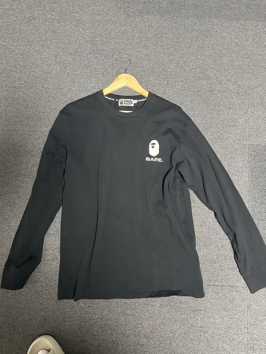 [XL] Vape Reflective Print Long Sleeve Black