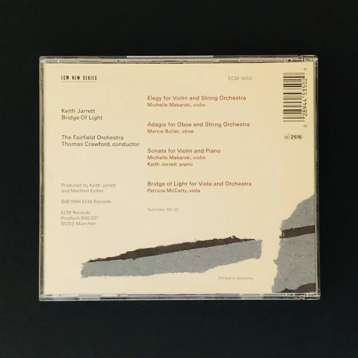 [CD중고] Keith Jarrett / Bridge of Light