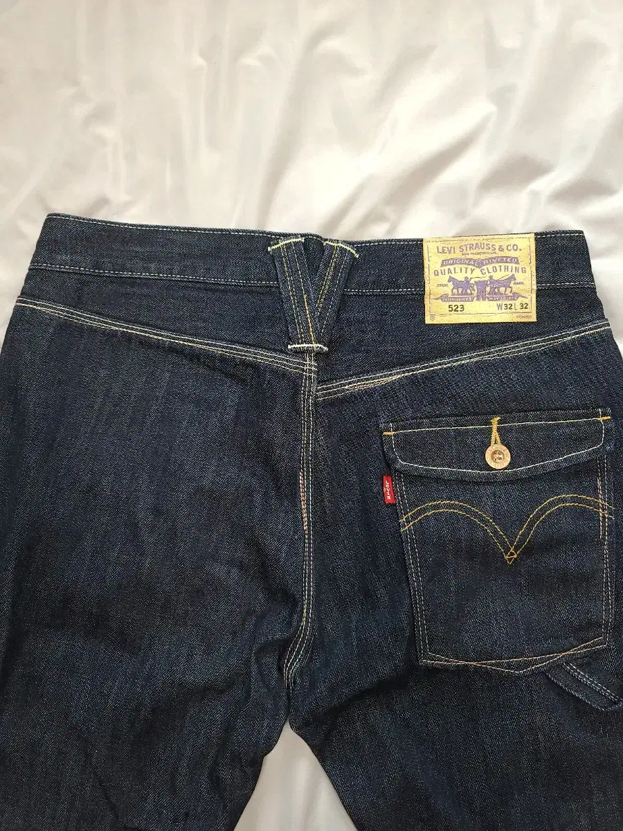 W32 L32 ) Levi's 523 Carpenter Straight Denim Pants