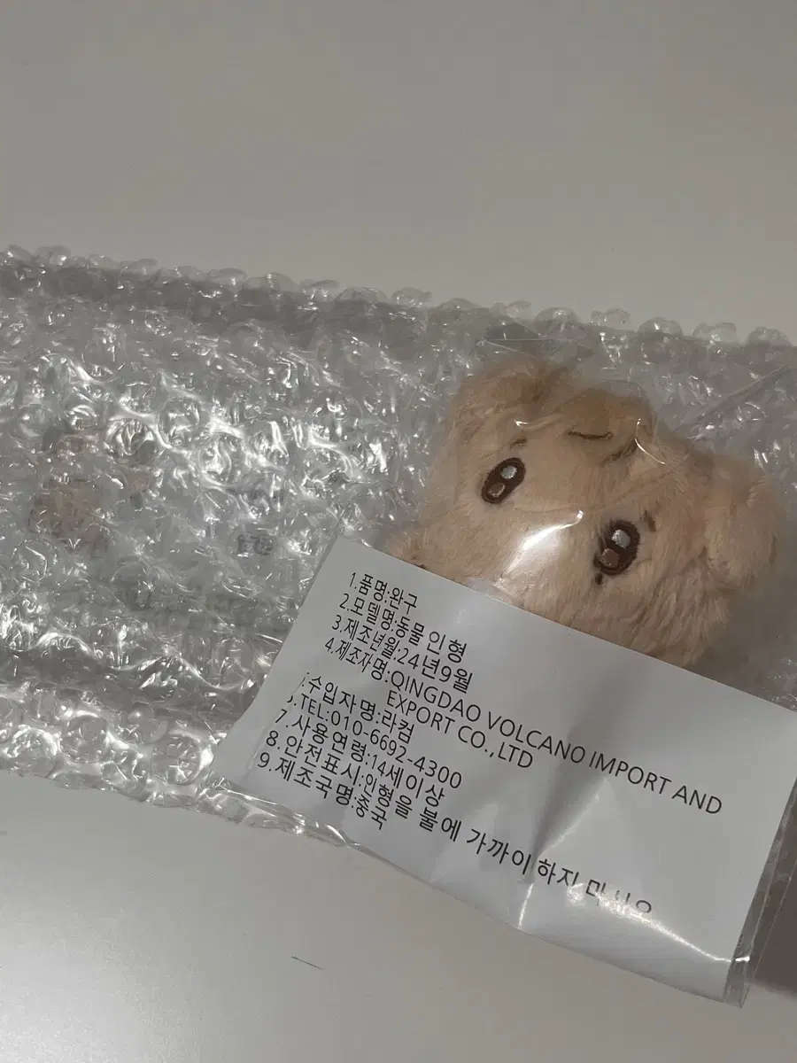 Seventeen doll sealed 7cm gumpu wts