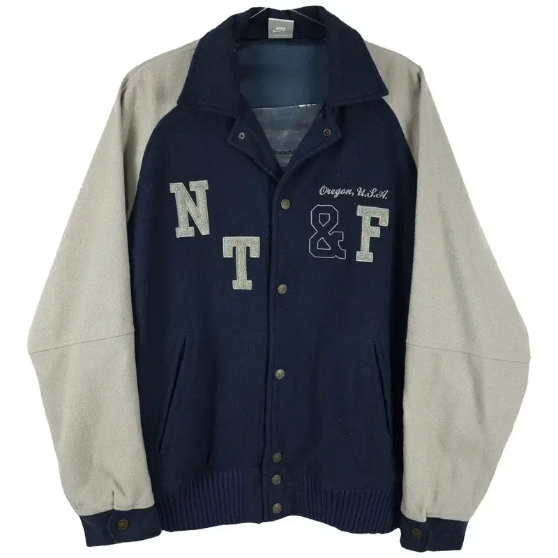 Wanwon Shop Nike Old School Vintage Wool Varsity Jacket M04628