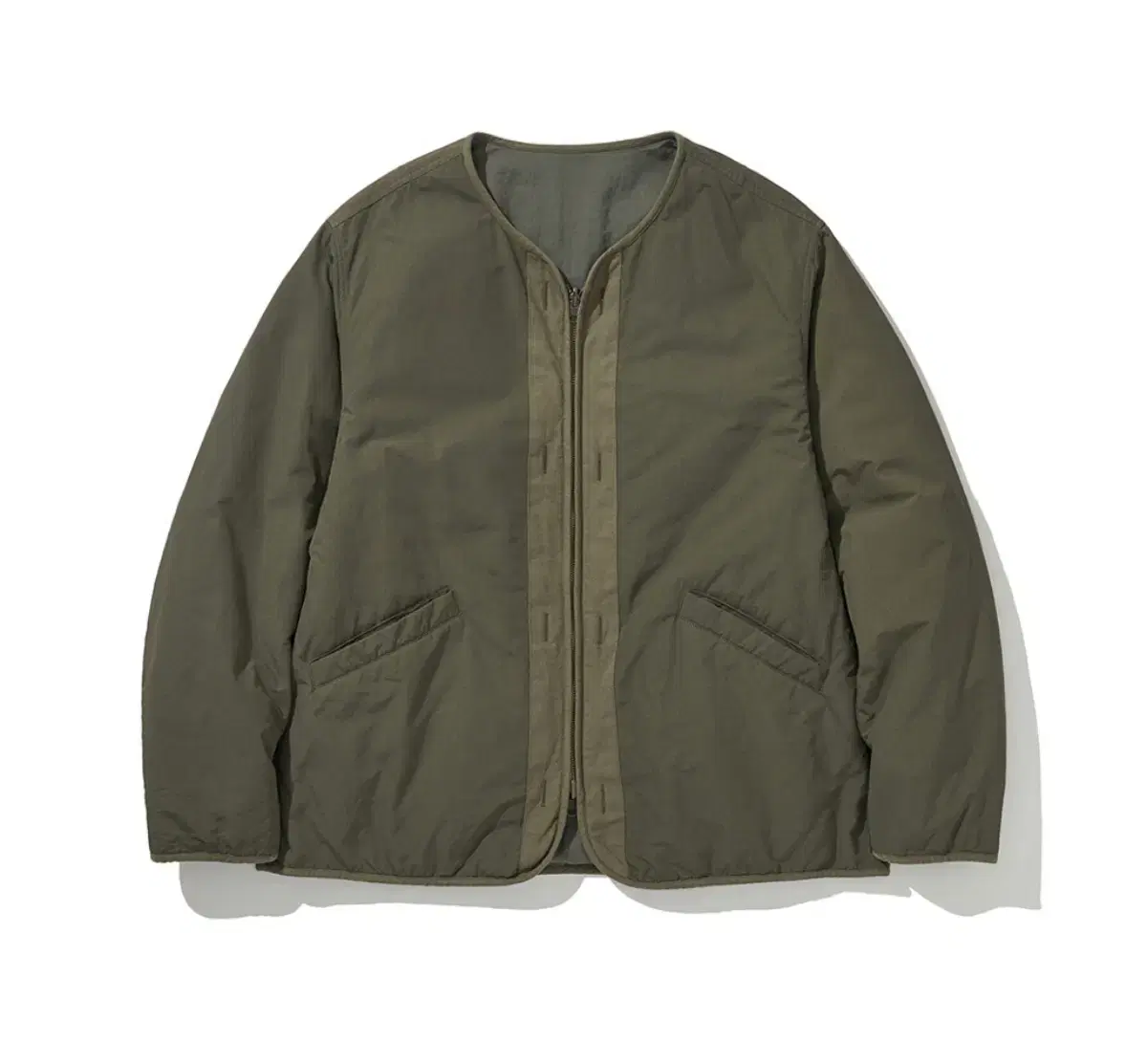 Heathander Reversible Liner Jacket Olive 1