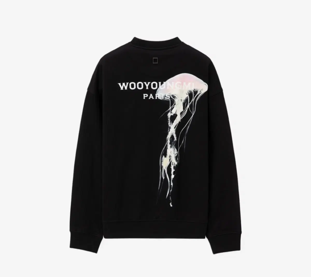 Wooyoung Mi Jellyfish Back Logo Sweatshirt Size 48 New