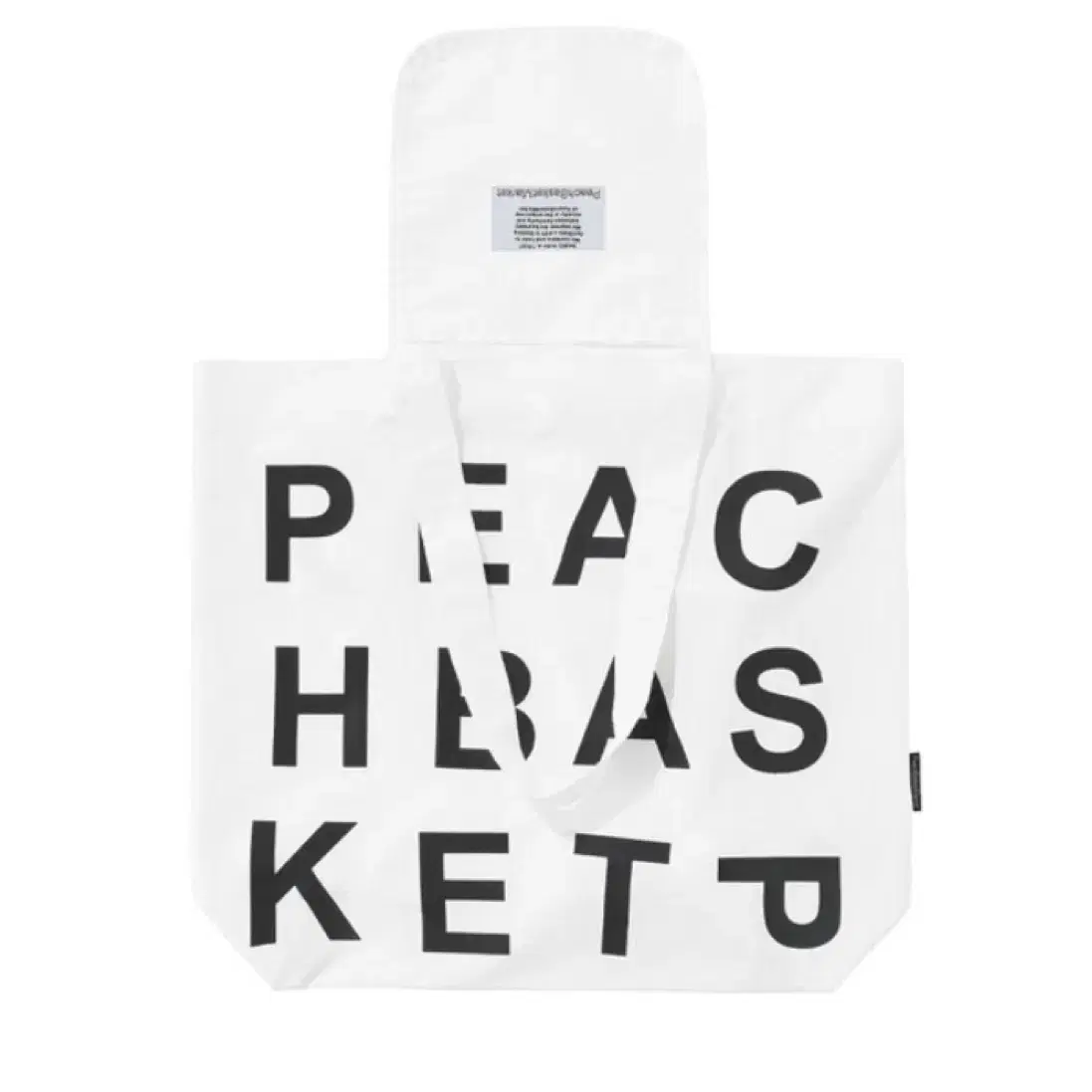 피치바스켓마켓 에코백 PB light bag