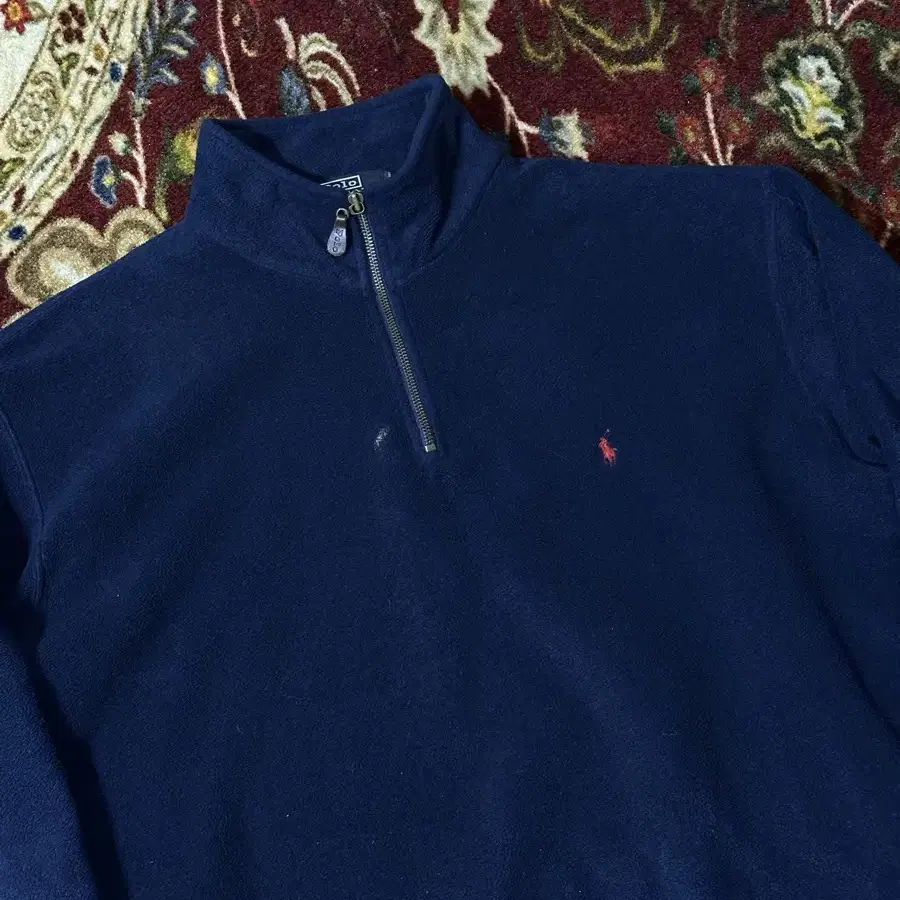 POLO FLEECE HALF ZIPUP