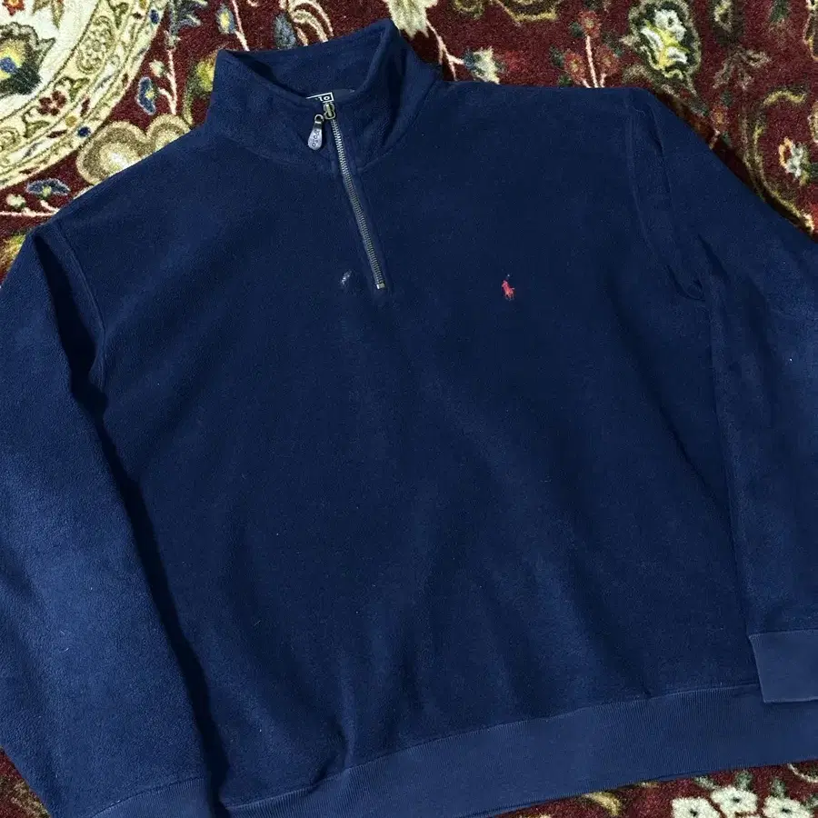 POLO FLEECE HALF ZIPUP