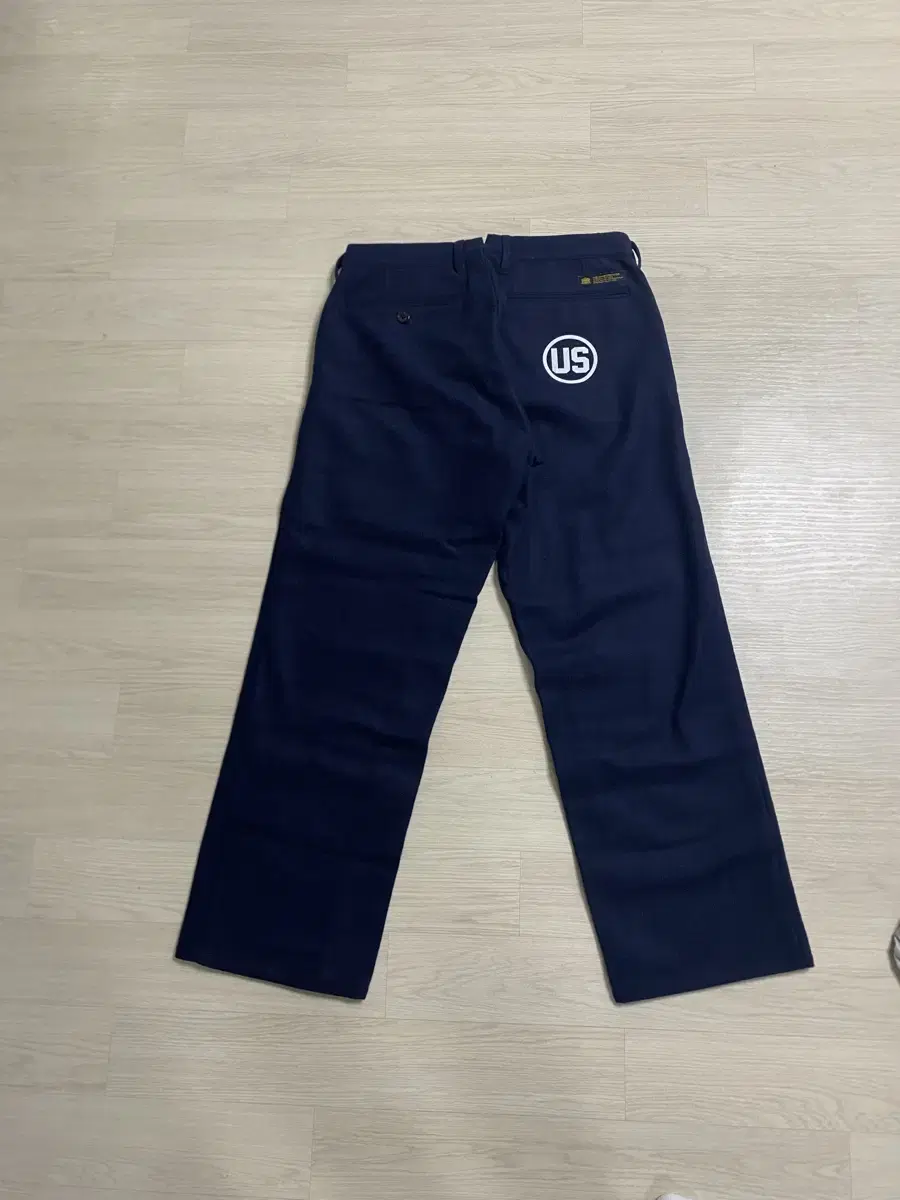 Neighborhood Hooded Wool Sailor Pants Navy