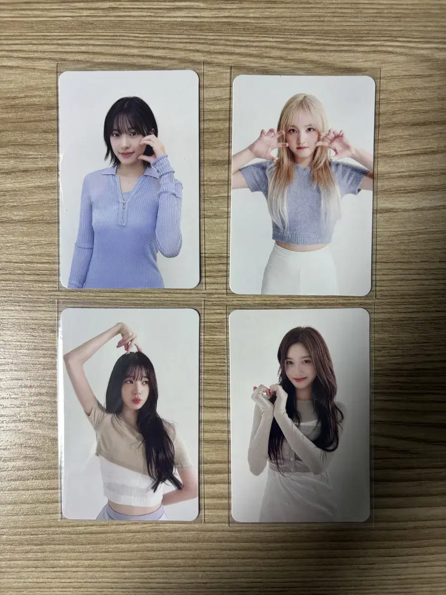 ive ssq pre-order benefit double sided photocard