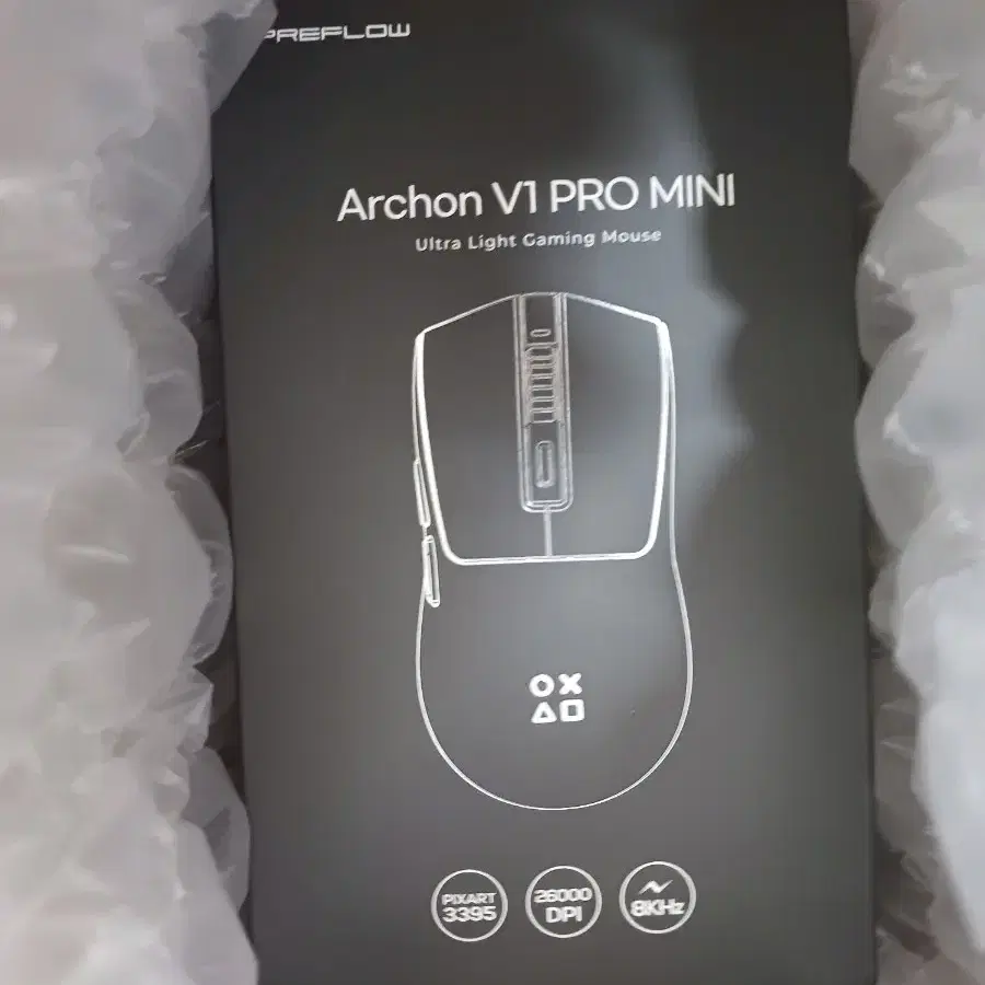 아콘 v1 pro mini 8k 마우스 1시간사용