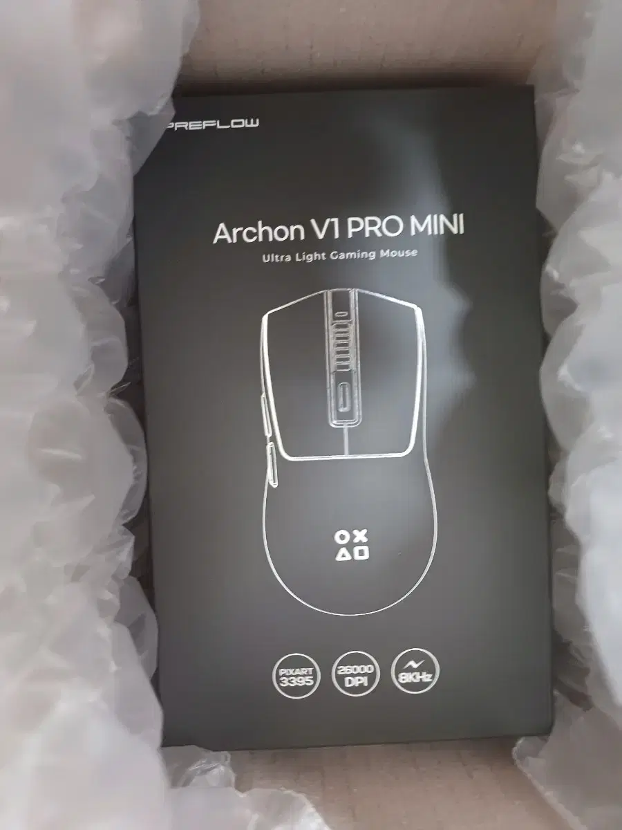 아콘 v1 pro mini 8k 마우스 1시간사용