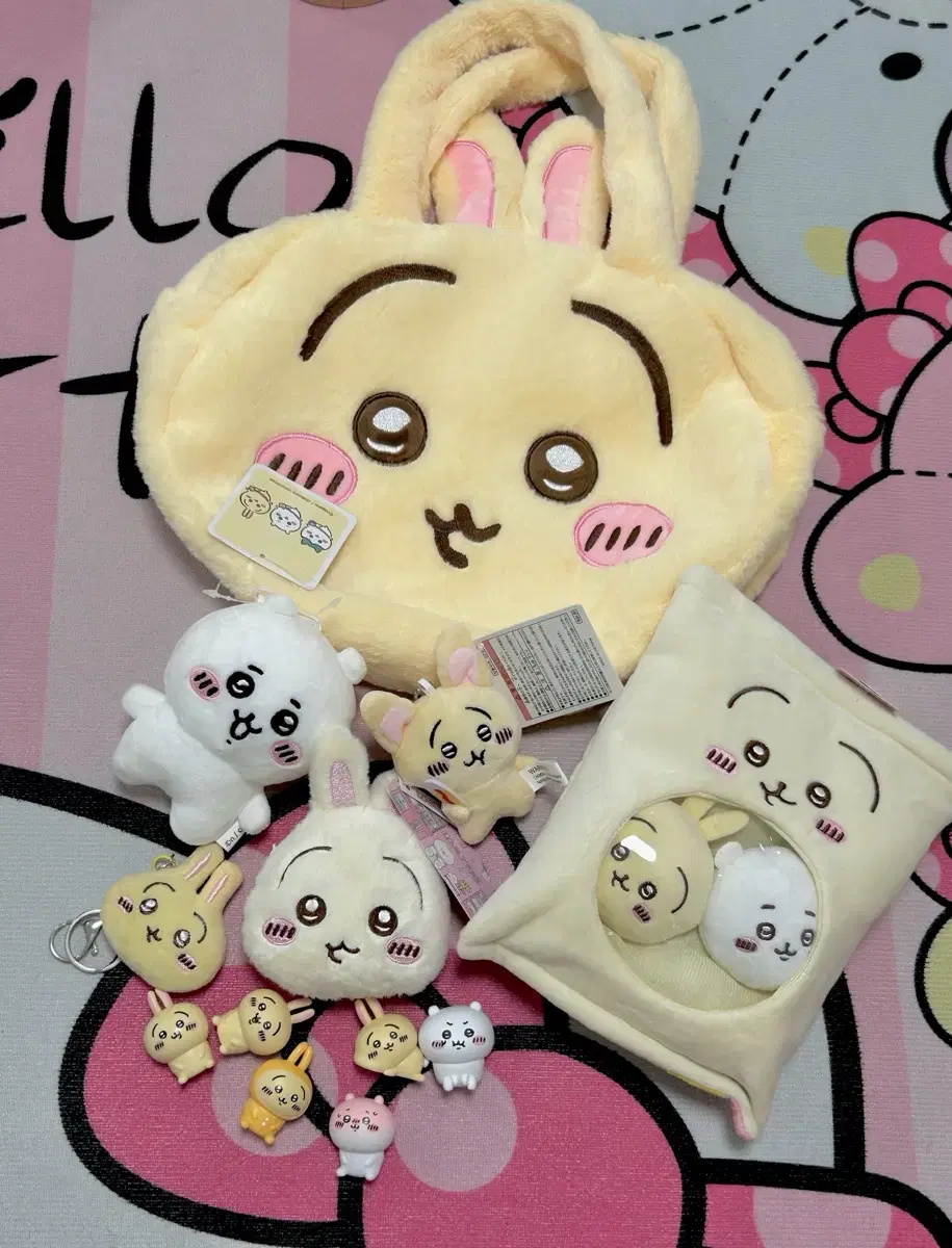 Chiikawa Usagi Bag doll keyring Coin Purse Figures, etc.