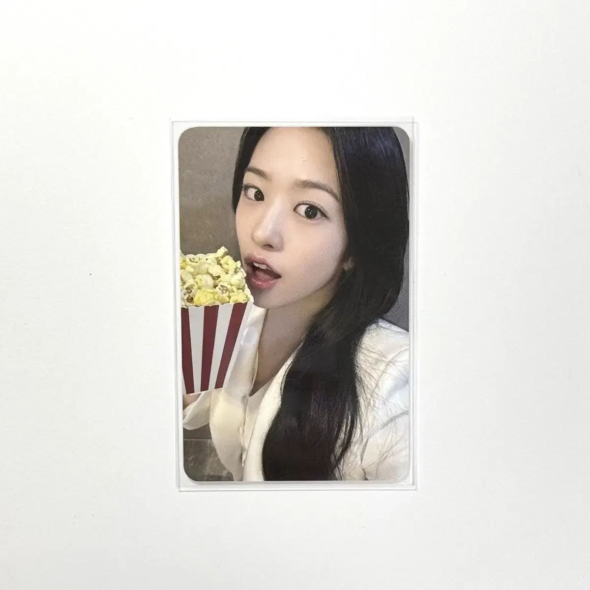 Ive ahn yujin cinema pop up pouch popcorn yujin photocard (with pow)