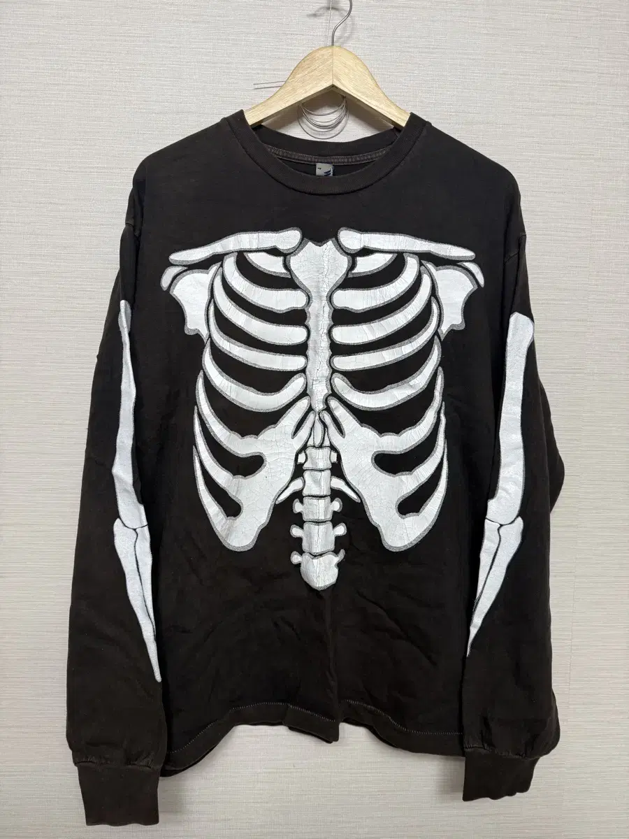 [size 1] Blindfolded Files Bones Tee Long Sleeve Bones Tee