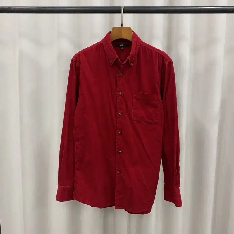 Uniqlo Corduroy Casual Long Sleeve Shirt 95 S03960