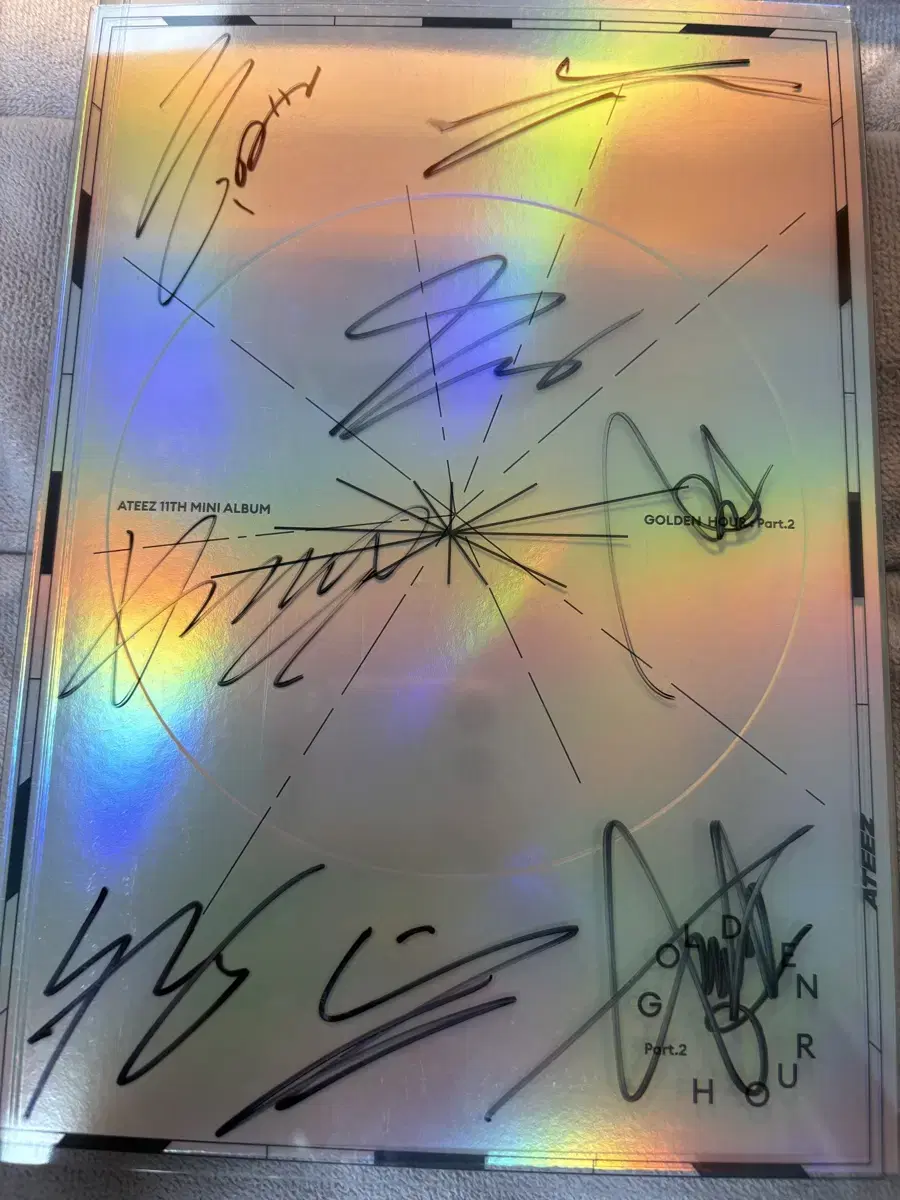 ateez sign album