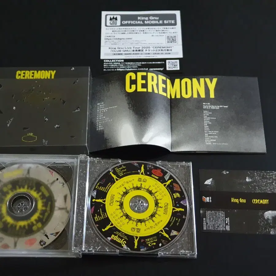 King Gnu 킹누 3집 앨범 CEREMONY (CD+Blu-ray)