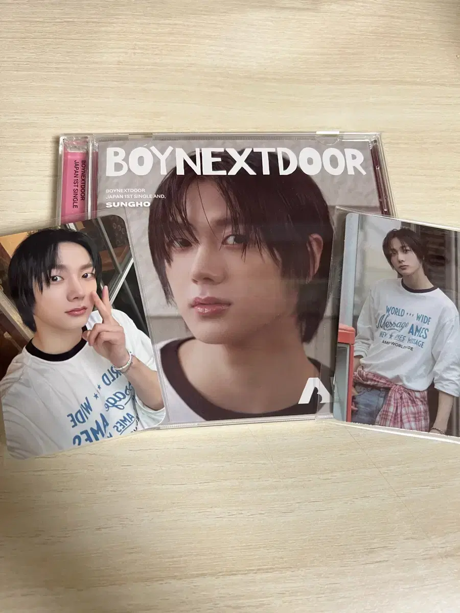 boynextdoor AND once album sungho full set wts