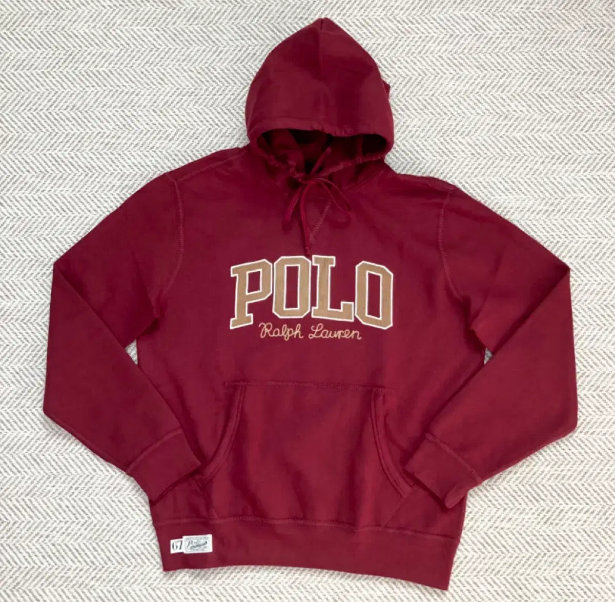 Polo Ralph Lauren 23FW Corduroy Logo Fleece Hoodie M(100)