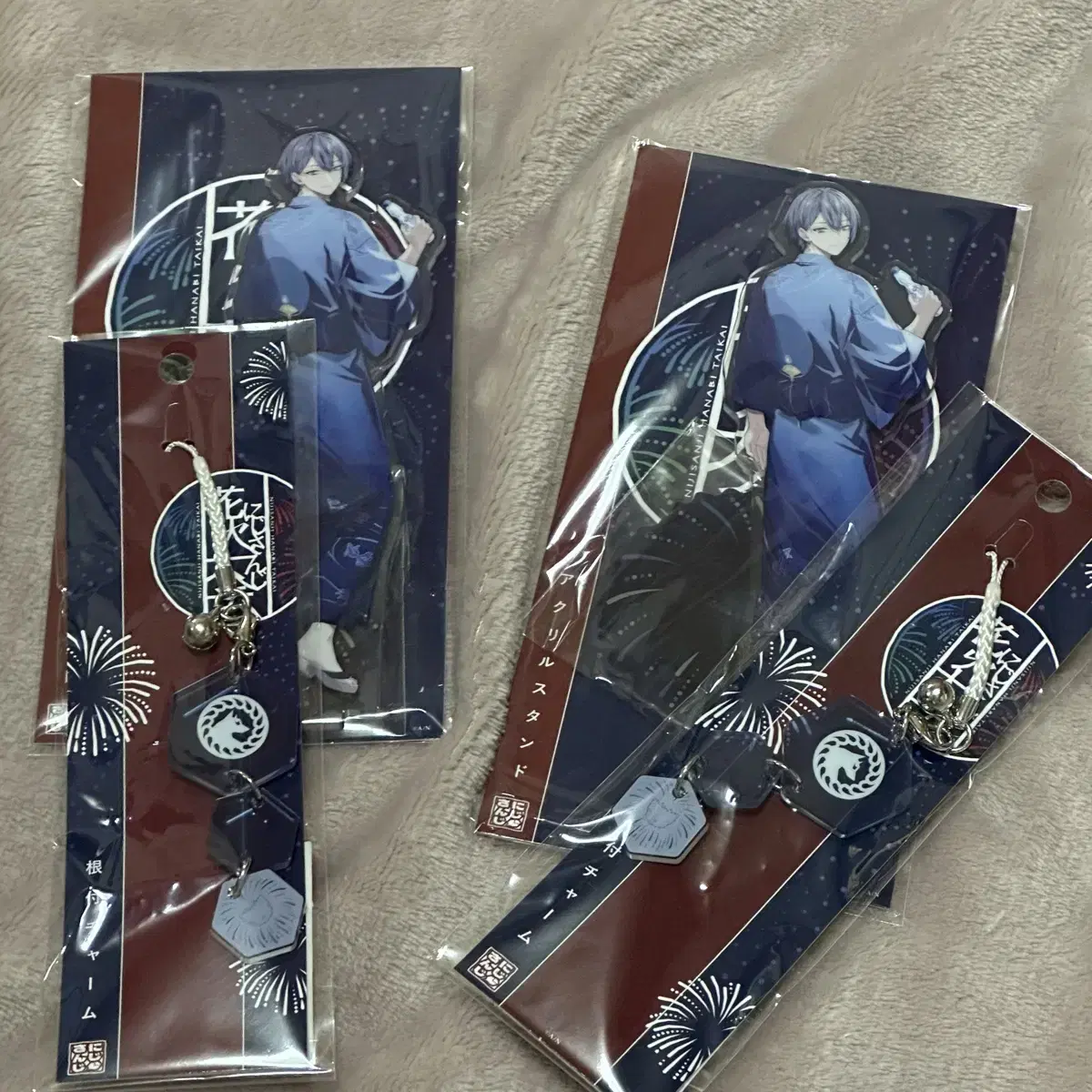 NIJISANJI Koyanagiro Fireworks acrylic Straps