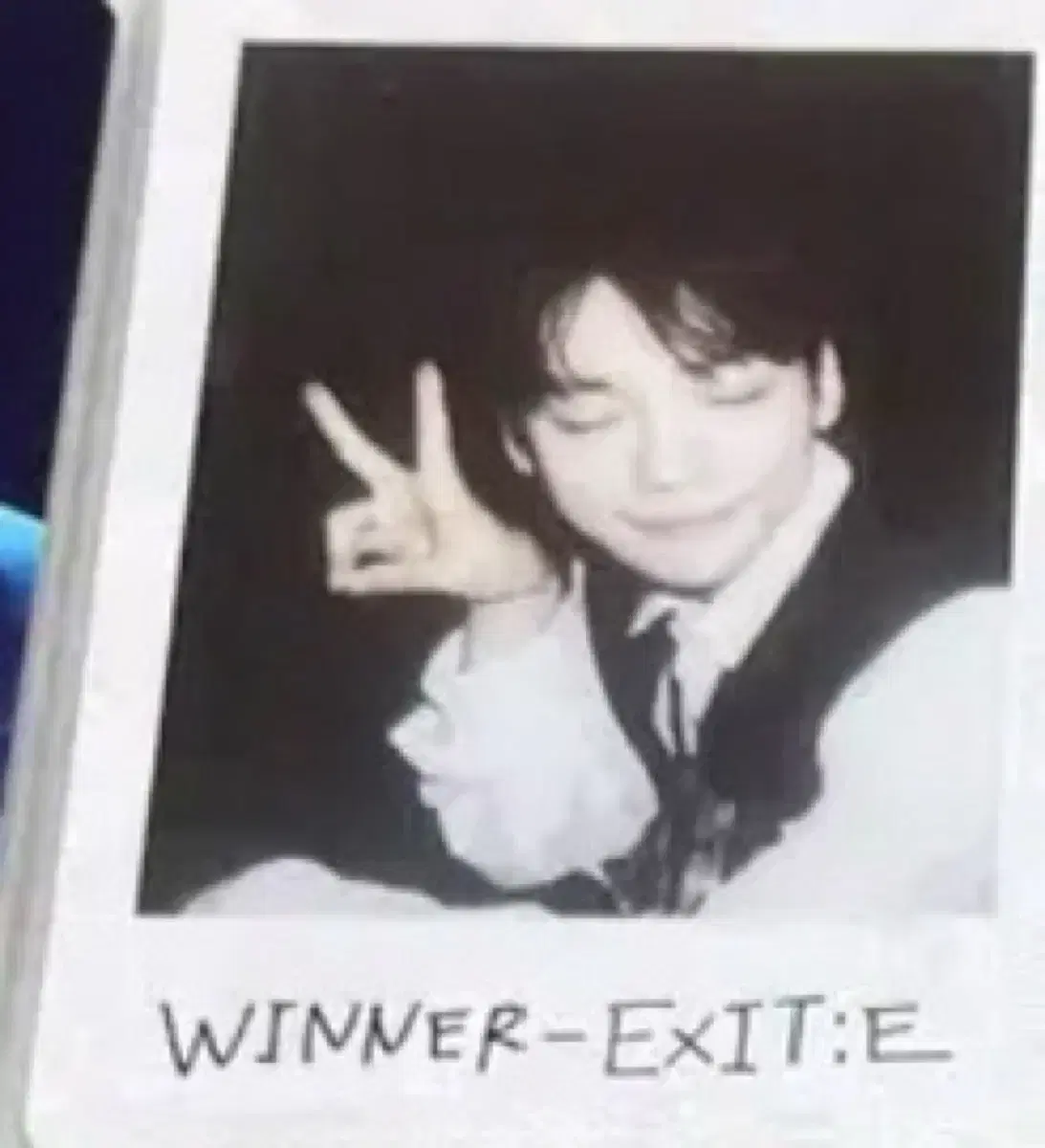 Tappo 1.0) Winner Jinwoo Chappol photocard Exy Photocard