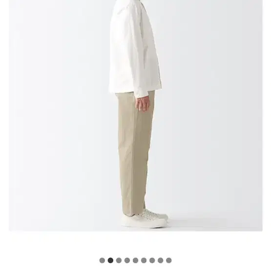 무인양품 MUJI 치노 레귤러 팬츠 3개 색상 일괄