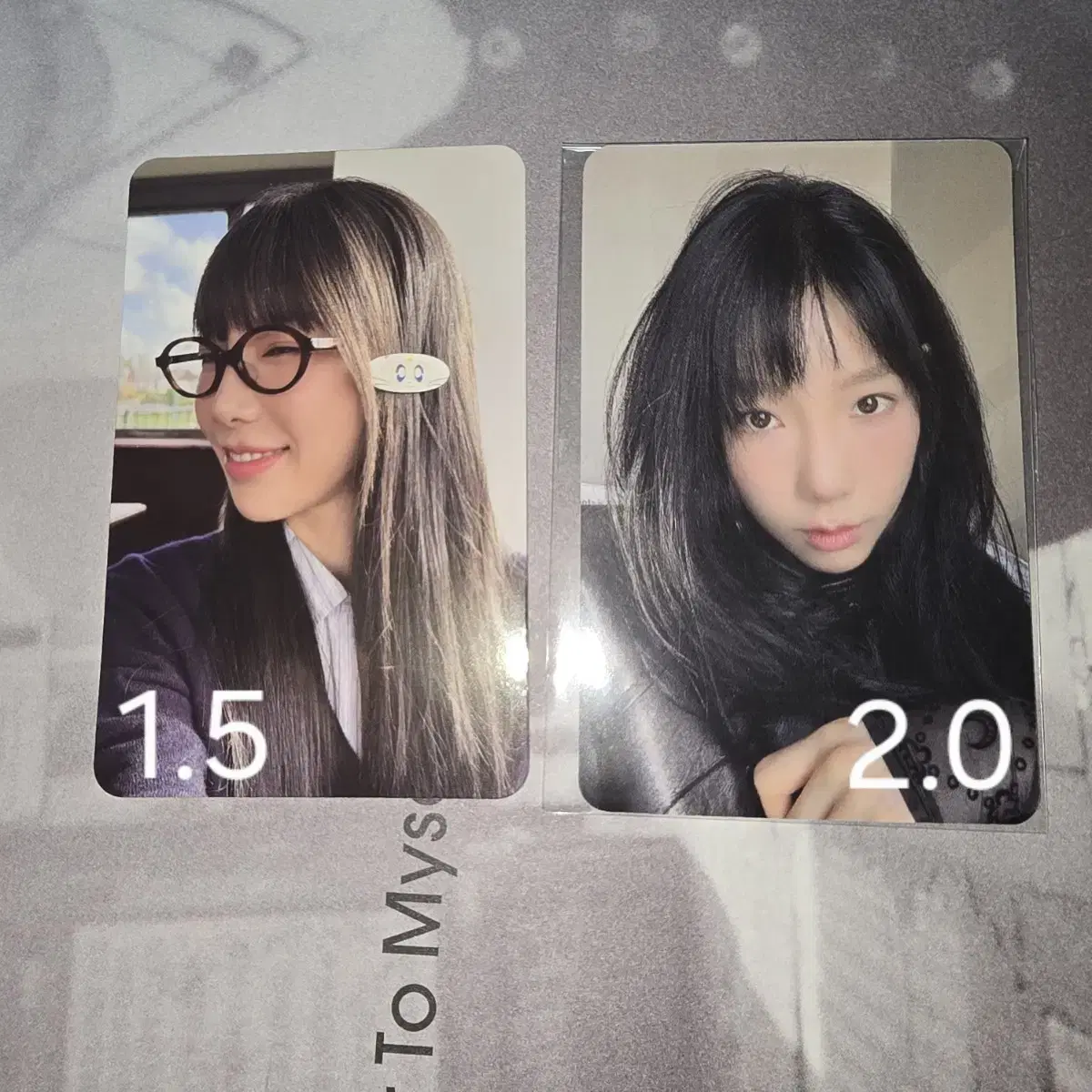 Taeyeon letter to myself album photocard WTS