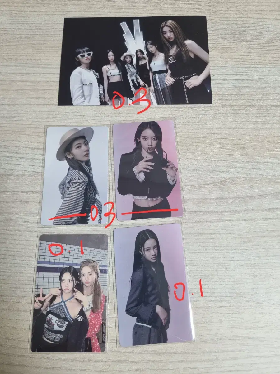 le sserafim alfo sakura eunchae yunjin postcard