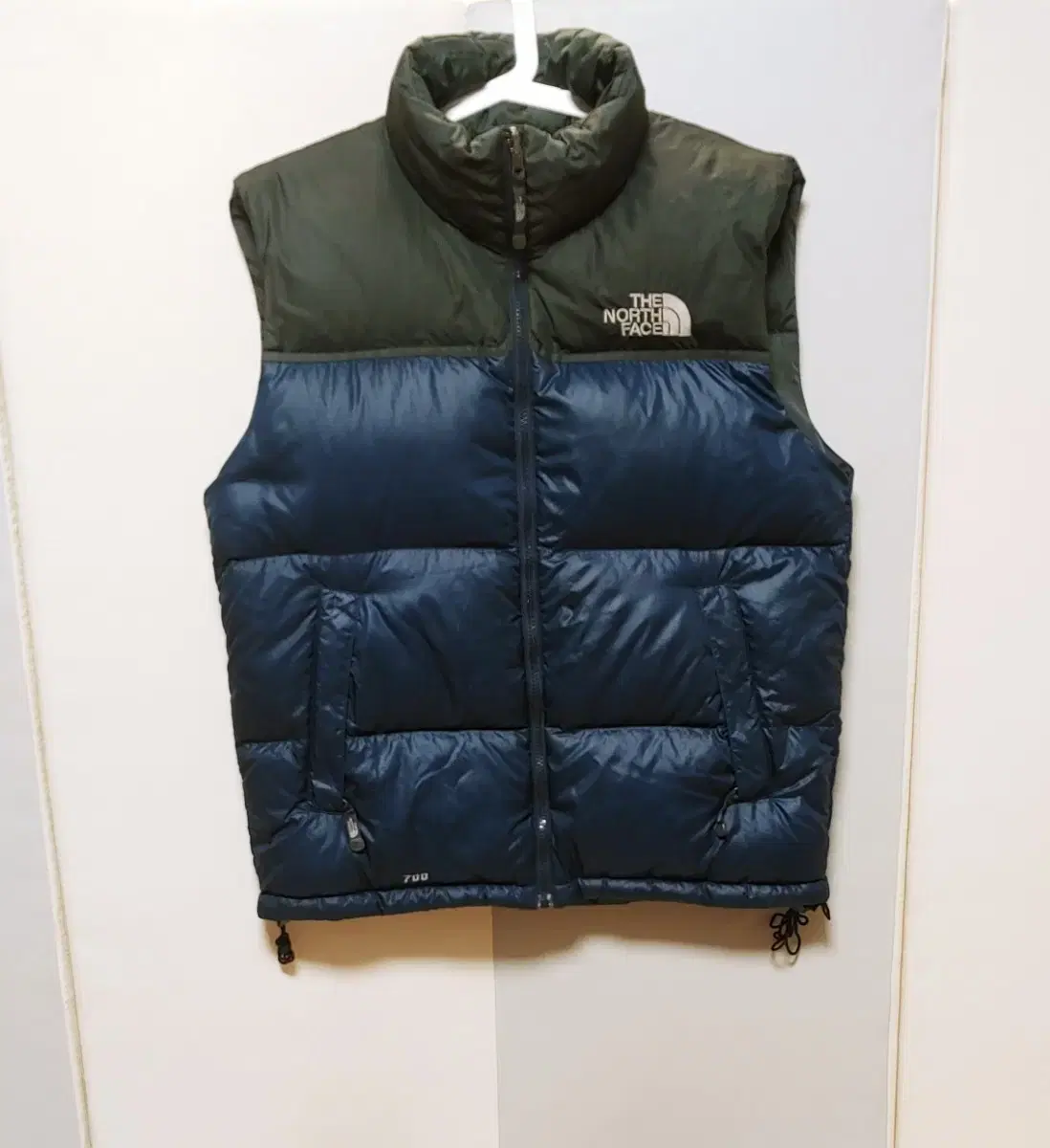 [L] The North Face Knopsie Puffer Vest Dark Blue327