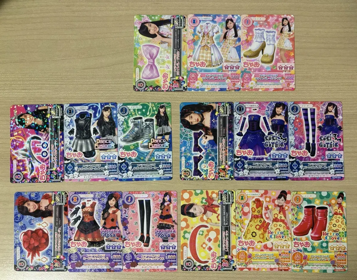 [Bulk] Aikatsu I.M. Star Hashimoto Kanna Collaboration Chao Jobji Rock Card