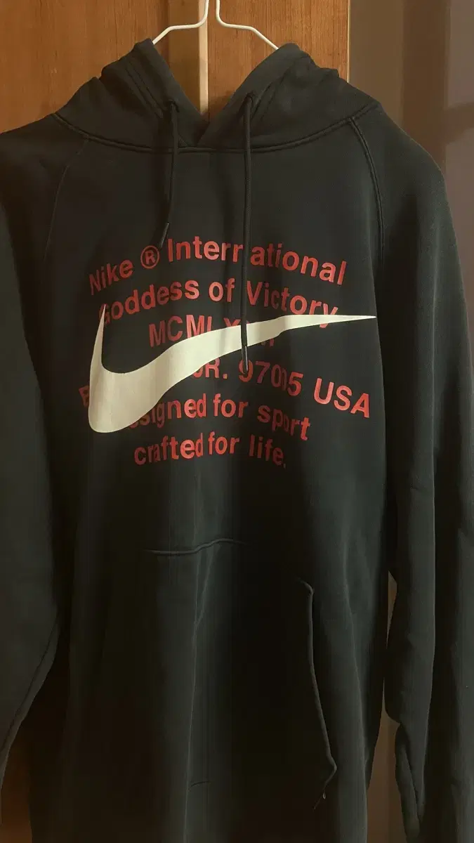 Direct Trade) I'm selling my Nike double swoosh hoodie.